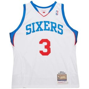 Mitchell & Ness, Heren, Sport, Wit, Maat: 2XL Jersey,