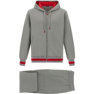 Kiton, Heren, Sport, Grijs, Maat: 2XL Katoen,