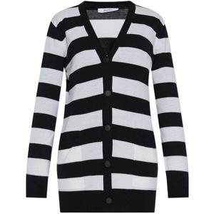 Max Mara, Dames, Truien, Wit, Maat: L Wol,