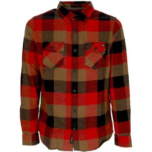 Vans, Heren, Overhemden, Veelkleurig, Maat: S Flanel,