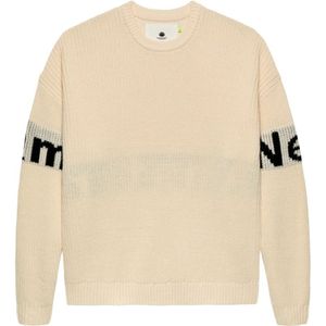 New Amsterdam Surf Association, Heren, Truien, Beige, Maat: S Acryl,