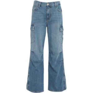 Liu Jo, Dames, Jeans, Blauw, Maat: W28 Katoen,