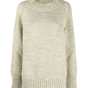Maison Margiela, Dames, Truien, Beige, Maat: XS