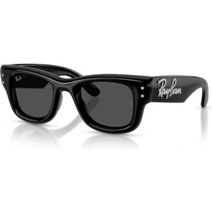 Ray-Ban, unisex, Accessoires, Zwart, Maat: 47 MM Nylon,