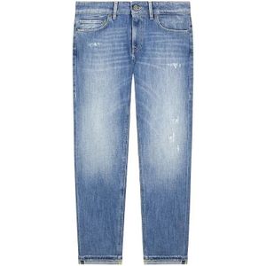 Dondup, Dames, Jeans, Blauw, Maat: W24 Katoen,