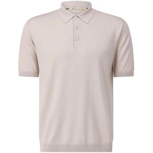 Maurizio Baldassari, Heren, Tops, Beige, Maat: L Zijde,