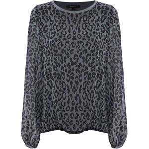 Kocca, Dames, Blouses & Shirts, Grijs, Maat: XS