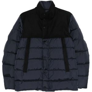 Herno, Heren, Jassen, Blauw, Maat: M Polyamide,