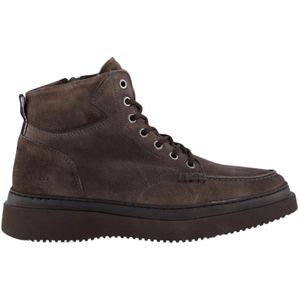 Nubikk - Jonah Artic Winterlaarzen - Bruin - Suède - Ritssluiting