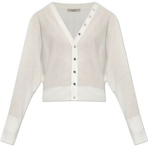 AllSaints, Dames, Truien, Beige, Maat: XS Wol,