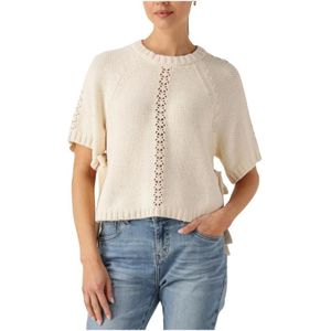 Y.a.s, Dames, Truien, Beige, Maat: M Denim,