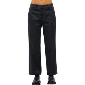 Dondup, Dames, Broeken, Blauw, Maat: W30 Katoen,