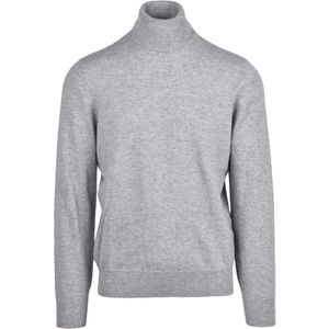 Brunello Cucinelli, Heren, Truien, Grijs, Maat: M Kasjmier,
