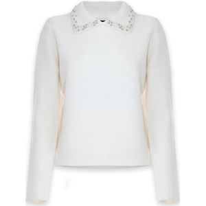 Kocca, Dames, Truien, Wit, Maat: L Wol,