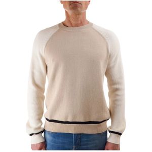 Emporio Armani, Heren, Truien, Beige, Maat: M