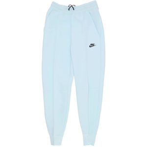 Nike, Dames, Broeken, Blauw, Maat: XS Fleece,