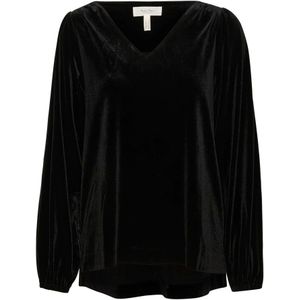 Part Two - V-Neck Blouse Madispw Style - Zwart - Dames