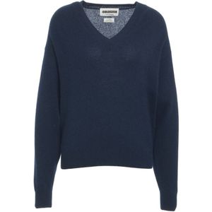 Crush, Dames, Truien, Blauw, Maat: M Kasjmier,