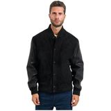 Hugo - Bomberjack - Zwart - Leer