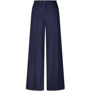 Seductive, Dames, Broeken, Blauw, Maat: L