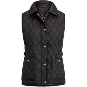 Ralph Lauren, Dames, Jassen, Zwart, Maat: S