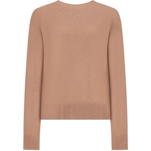 Max Mara, Dames, Truien, Bruin, Maat: XS Wol,