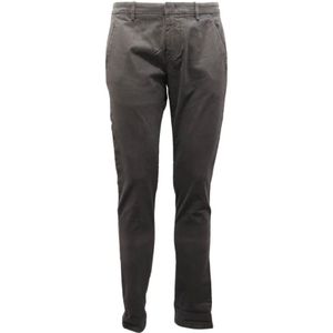 Dondup, Heren, Broeken, Grijs, Maat: W33 Katoen,