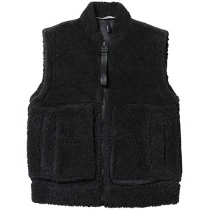 Rains, Heren, Jassen, Zwart, Maat: M Fleece,