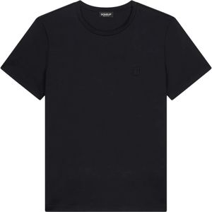 Dondup, Heren, Tops, Zwart, Maat: L