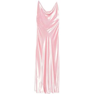 Alberta Ferretti, Dames, Jurken, Roze, Maat: 2XS