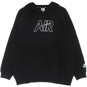 Nike, Dames, Sweatshirts & Hoodies, Zwart, Maat: M Fleece,