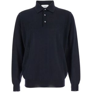 Lardini, Heren, Tops, Blauw, Maat: XL Wol,