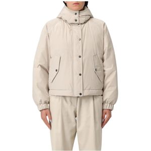 Brunello Cucinelli, Dames, Jassen, Grijs, Maat: XS