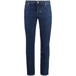 Gucci, Heren, Jeans, Blauw, Maat: W31 Katoen,