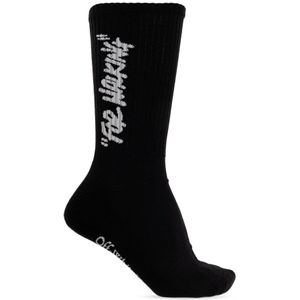 Off White, Heren, Ondergoed, Zwart, Maat: L