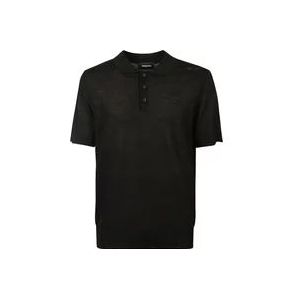 Dsquared2 T-Hemden , Black , Heren , Maat: L