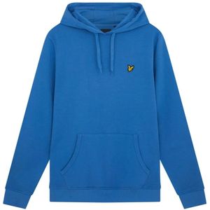 Lyle & Scott, Heren, Sweatshirts & Hoodies, Blauw, Maat: S Katoen,