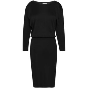Saint Laurent, Dames, Jurken, Zwart, Maat: M