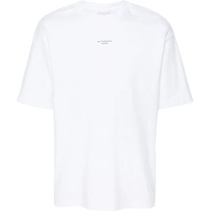 Drole de Monsieur, Heren, Tops, Wit, Maat: XS