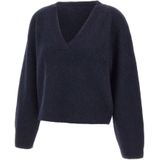 Boss Orange - Fiti Premium - Gebreide Trui - Donkerblauw - Damesmode