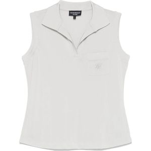 Emporio Armani, Dames, Tops, Grijs, Maat: XL