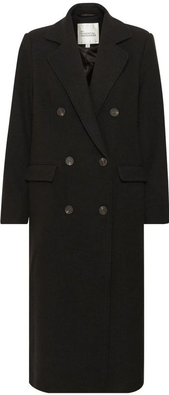 My Essential Wardrobe - Frannie MW Coat - Midi-jas - Bruin - Wol