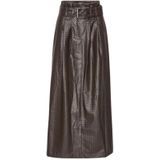 Rotatevoor vrouwen. 1146062910 Bruine Dax rok (36), Casual, Duurzaam, Gerecycled Katoen