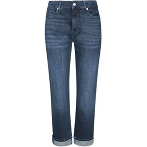 7 For All Mankind, Dames, Jeans, Blauw, Maat: W25 Katoen,