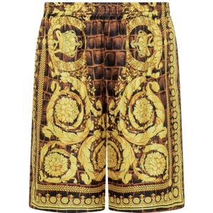 Versace, Heren, Korte broeken, Geel, Maat: L