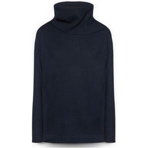 Elena Mirò, Dames, Truien, Blauw, Maat: XS Wol,