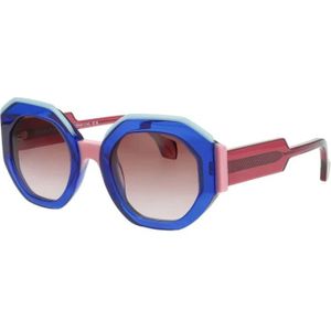 Face a Face, Dames, Accessoires, Blauw, Maat: 48 MM