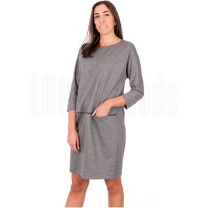 Fabiana Filippi, Dames, Jurken, Grijs, Maat: M Wol,