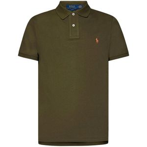 Polo Ralph Lauren, Heren, Tops, Groen, Maat: 2XL Katoen,