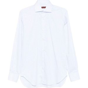 Barba, Heren, Overhemden, Wit, Maat: L
